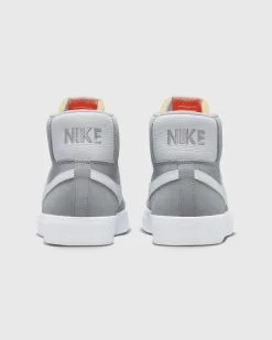 Nike SB - Zoom Blazer Mid ISO Wolf Grey / White US Mens Skate Shoes | DV5467 001 -Skateboard Equipment Store 39931 2