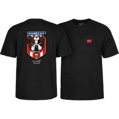 Powell Peralta - Frankie Hill Bulldog Shirt Blacks Tee T-shirt -Skateboard Equipment Store 39978 2