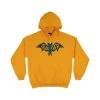 Thrasher Magazine - Bat Hood Gold Jumper Hoody | Hoodie Pullover Neck Face -Skateboard Equipment Store 40009