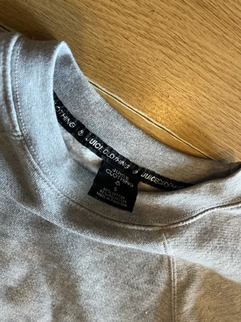 JUICE CLOTHING ARROW HOODED FLEECE GREY MARLE PULLOVER HOODY 4 JUICE CLOTHING ARROW HOODED FLEECE GREY MARLE PULLOVER HOODY - Image 2