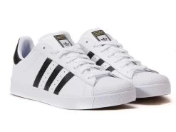 ADIDAS ORIGINALS SUPERSTAR VULC ADV SHOES WHITE BLACK D68718 AUST SELLER SHOE