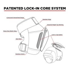 187 KILLER PADS PRO DERBY KNEE SKATEBOARD PADS BLACK WHITE FREE POST AUS SELLER -Skateboard Equipment Store 40409 2