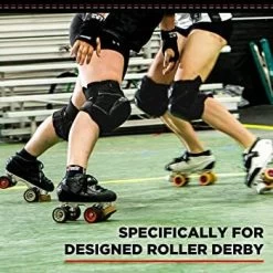 187 KILLER PADS PRO DERBY KNEE SKATEBOARD PADS BLACK WHITE FREE POST AUS SELLER -Skateboard Equipment Store 40409 3