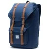 HERSCHEL LITTLE AMERICA NAVY / TAN BACKPACK BACK PACKS BAG 10014-00007-OS -Skateboard Equipment Store 40420