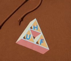Huf - Based Triple Triangle Pull Over Pullover Hoody Hoodie Jumper Rubber -Skateboard Equipment Store 40466 2