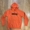99 DEGREES - Tag Hooded Jumper Orange Pull Over Hoody
