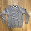 99 DEGREES - Reaper Crew Neck Sweater Jumper Grey Marle Pull Over [Size: L] -Skateboard Equipment Store 40526