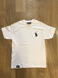 99 DEGREES Reaper Tee T-shirt White Shirt [Size: L]