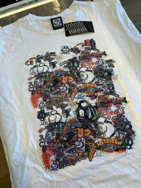 JUICE CLOTHING TEE WHITE SKATEBOARDING T SHIRT T-SHIRT Size Small 4 JUICE CLOTHING TEE WHITE SKATEBOARDING T SHIRT T-SHIRT Size Small - Image 2