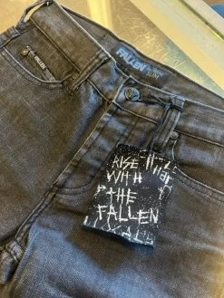 Fallen Premium Denim Black Wash Size 26 Jeans Pants Slim Fit 8 Fallen Premium Denim Black Wash Size 26 Jeans Pants Slim Fit -Skateboard Equipment Store 40561 2