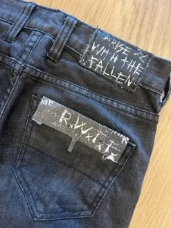 Fallen Premium Denim Black Wash Size 26 Jeans Pants Slim Fit 9 Fallen Premium Denim Black Wash Size 26 Jeans Pants Slim Fit -Skateboard Equipment Store 40561 3