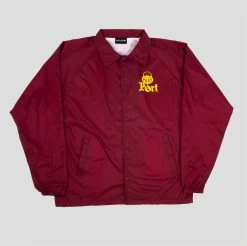 Passport - Port Coach Jacket Maroon Size Medium | Pass~Port Pass Port