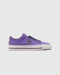 CONVERSE ONE STAR PRO OX WILD LILAC BLACK EGRET SEAN PABLO [Size: MENS US 10]