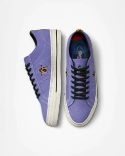 CONVERSE ONE STAR PRO OX WILD LILAC BLACK EGRET SEAN PABLO [Size: MENS US 10] -Skateboard Equipment Store 40754 3