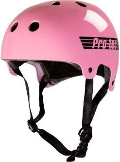PRO-TEC HELMET CLASSIC CERTIFIED GLOSS PINK PROTEC FREE POST