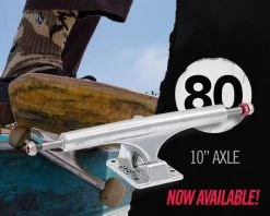 ACE TRUCKS RAW POLISHED AF1 80 10" FREE POSTAGE AUSTRALIAN SELLER Set Of 2 Trucks -Skateboard Equipment Store 40953 3