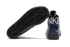 Nike SB Zoom Blazer Mid Premium MIDNIGHT NAVY / BLACK FD5113 400 US Mens Skate Shoes | -Skateboard Equipment Store 40955 2
