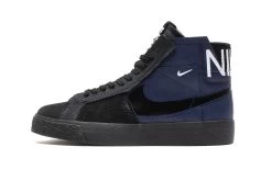 Nike SB Zoom Blazer Mid Premium MIDNIGHT NAVY / BLACK FD5113 400 US Mens Skate Shoes |