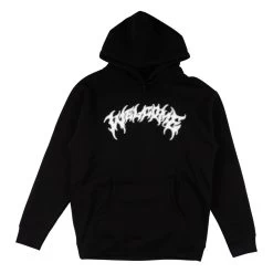 Welcome Skateboards - Barb Hoodie Black Pull Over Jumper Hoody 7 Welcome Skateboards - Barb Hoodie Black Pull Over Jumper Hoody -Skateboard Equipment Store 41019 2