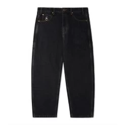Butter Goods - Hound Denim Pants Washed Black Buttergoods [Size: 30]