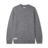 Butter Goods - Marle Knitted Sweater Pull Over Knit Grey Buttergoods Jumper [Size: L] -Skateboard Equipment Store 41042