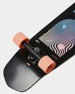 GLOBE BLAZER XL 36" BLACK / ORANGE CRUISER COMPLETE LONGBOARD SKATEBOARD NEW SKATE -Skateboard Equipment Store 41059 1