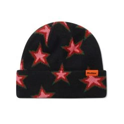BUTTER GOODS Surge Beanie Star Black BEANIE NEW AUS SELLER SKATE SHOP KINGPIN BUTTERGOODS