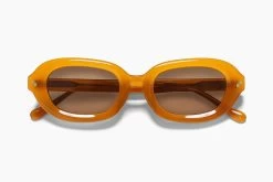 RADIO EYEWEAR THE FUZZ APRICOT BROWN Sun Glasses Sunglasses