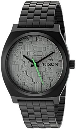 NIXON TIME TELLER SW STAR WARS WATCH Death Star Black A045SW 2383-0039 38mm