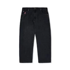 Cash Only Baggy Denim Jeans Washed Black Cash-Only