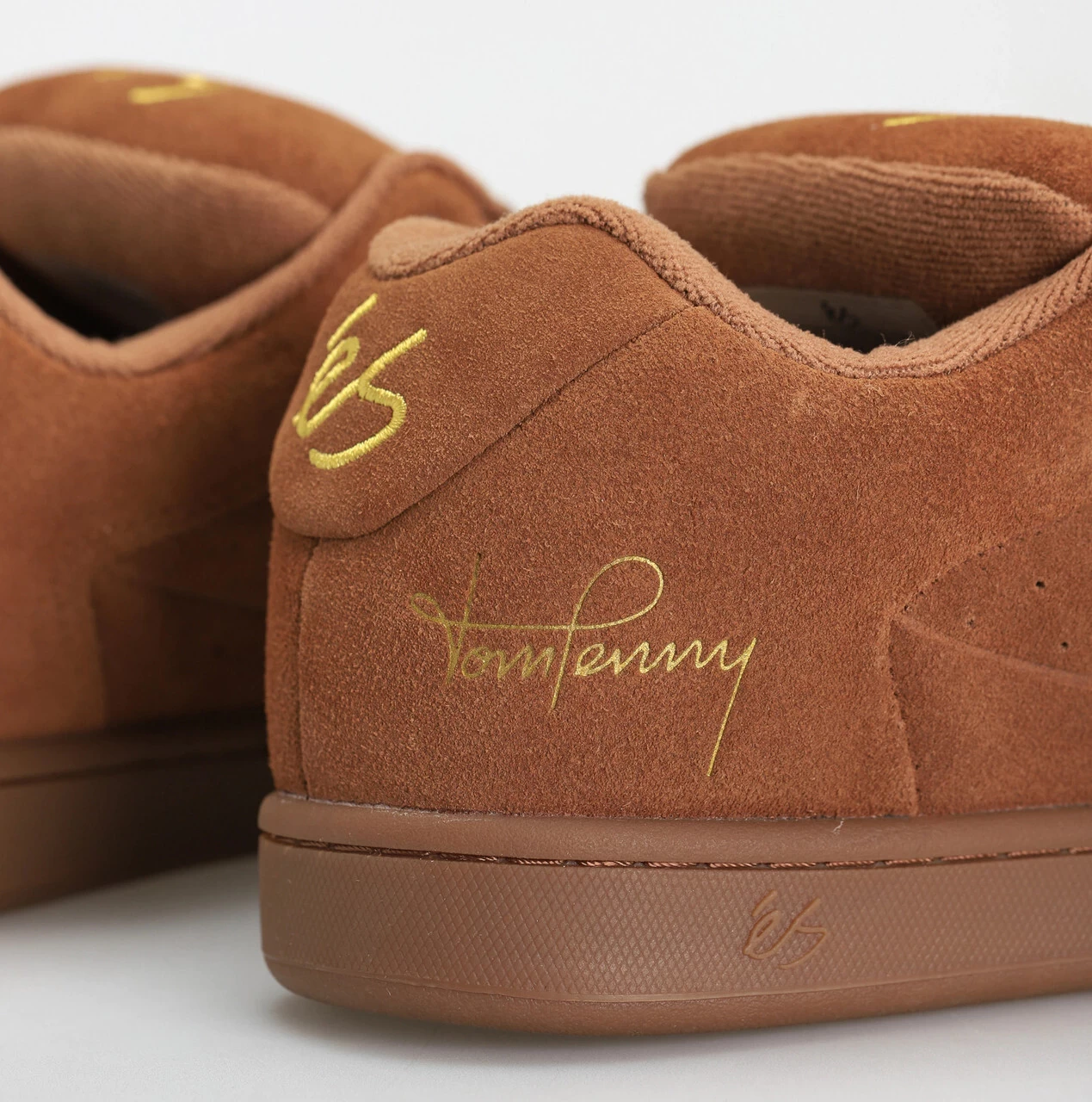ES Accel OG Penny RS Brown / Gum Skateboard Shoes US Mens 4 ES Accel OG Penny RS Brown / Gum Skateboard Shoes US Mens - Image 2