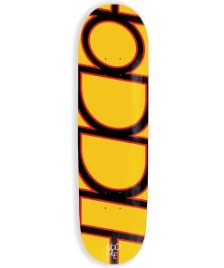 Hoddle - Logo Yellow / Black / Red 8.25" Deck Hoddle Skateboard 7 Hoddle - Logo Yellow / Black / Red 8.25" Deck Hoddle Skateboard -Skateboard Equipment Store 41450 2
