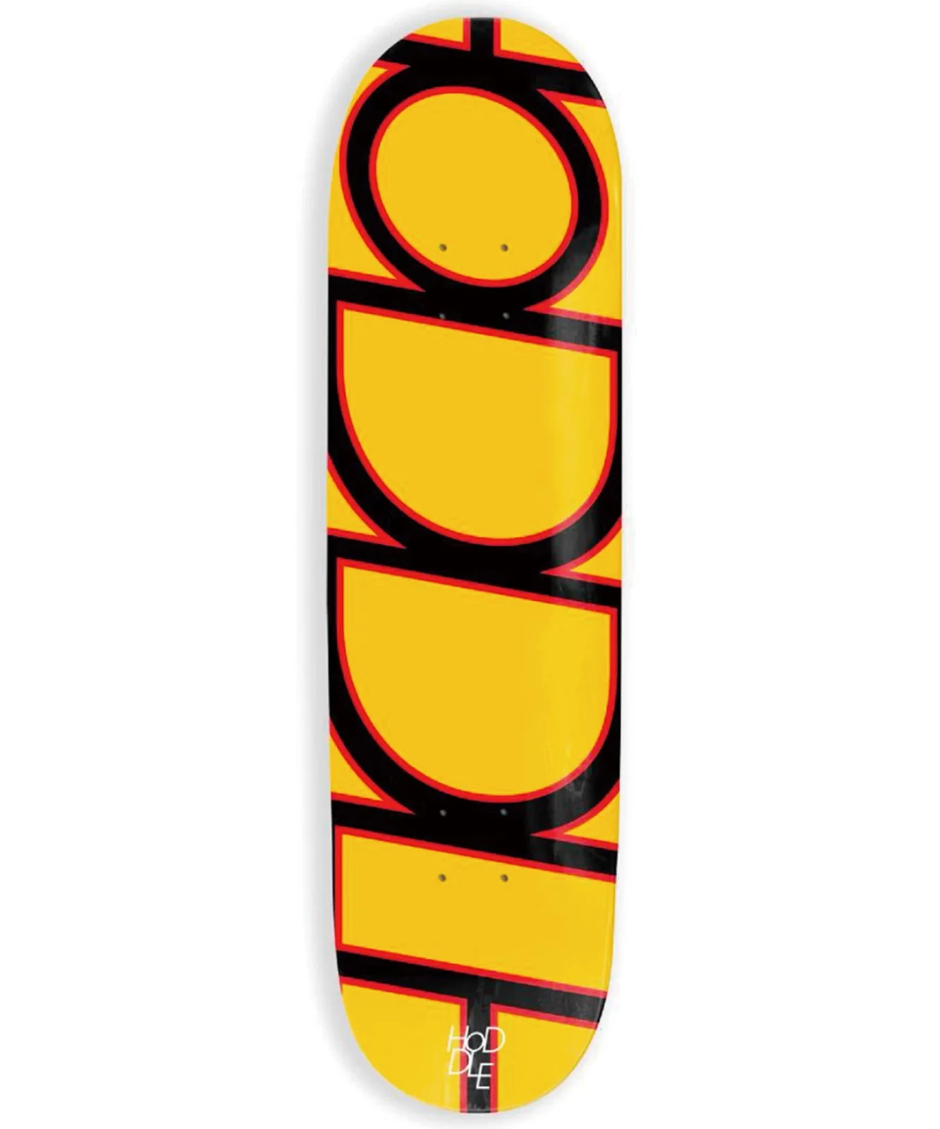 Hoddle - Logo Yellow / Black / Red 8.25" Deck Hoddle Skateboard 5 Hoddle - Logo Yellow / Black / Red 8.25" Deck Hoddle Skateboard - Image 3