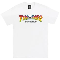 Thrasher - X AWS Spectrum Shirt White Short Sleeve T-Shirt Tee Mens Size Small Alien Workshop 7 Thrasher - X AWS Spectrum Shirt White Short Sleeve T-Shirt Tee Mens Size Small Alien Workshop -Skateboard Equipment Store 41484 2