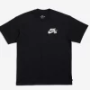 Nike SB - Logo Black T-Shirt Tee Short Sleeve Nike Skateboarding | DC7817 - 010 -Skateboard Equipment Store 41491