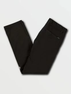 Volcom - Frickin Modern Stretch Pant Black Chinos Chino -Skateboard Equipment Store 41497 4