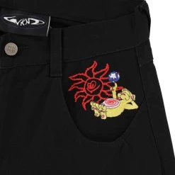 WKND TUBES JEANS WASHED BLACK Skate Free Post Aust WEEKEND [Size: 30] -Skateboard Equipment Store 41607 3