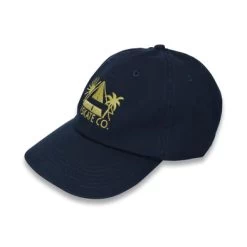 The 4 Skate Co Route Embroided Cap Navy FOUR SKATEBOARD COMPANY