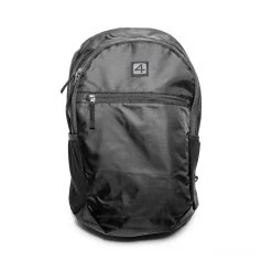 4 Skate Co Foldable Backpack Black Bag Back Pack