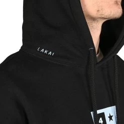 Lakai X Fourstar Bar Logo P/O Hood Black [Size: L] -Skateboard Equipment Store 41709 2