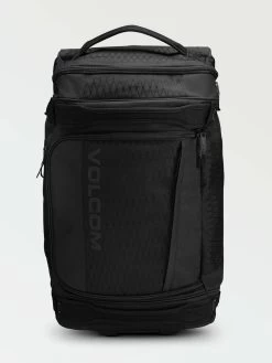 VOLCOM STANDBY 26'' ROLLING DUFFLE BAG BLACK Aust Seller TRAVEL BAG WHEELS