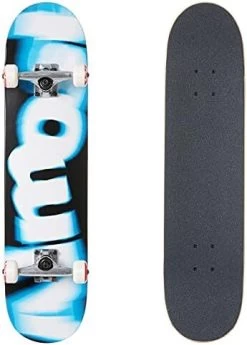 Almost Spin Blur FP 7.625" Complete Skateboard - Blue -Skateboard Equipment Store 41773 2