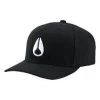 Nixon Men's Deep Down Snapback Black White HAT CAP Flexfit Tech 110 Adjustable 2 Nixon Men's Deep Down Snapback Black White HAT CAP Flexfit Tech 110 Adjustable -Skateboard Equipment Store 41774