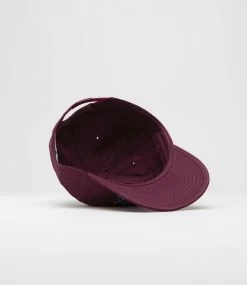 Polar Stretch Logo Twill Jake DARK WINE Panel Cap Hat -Skateboard Equipment Store 41804 3