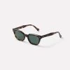 EPOKHE - Ceremony Tortoise Polished / Green Polarised Sun Glasses Sunglasses -Skateboard Equipment Store 41816