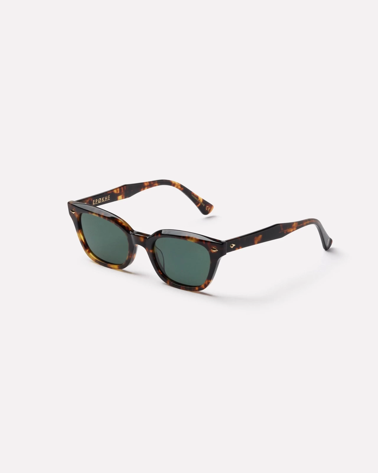 EPOKHE - Ceremony Tortoise Polished / Green Polarised Sun Glasses Sunglasses 3 EPOKHE - Ceremony Tortoise Polished / Green Polarised Sun Glasses Sunglasses