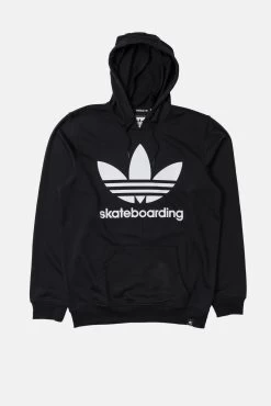 ADIDAS CLIMA 3.0 HOOD PULLOVER BLACK / WHITE SKATEBOARDING AUST SELLER HOODY