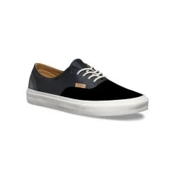 VANS SHOES AUTHENTIC DECON PIG SUEDE / LEATHER BLACK SKATE SKATEBOARD CASUAL