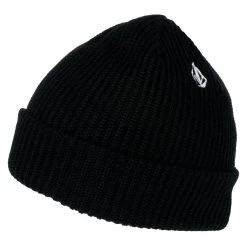 VOLCOM FULL STONE BEANIE BLACK FREE POSTAGE AUST SELLER HAT SKATE NEW