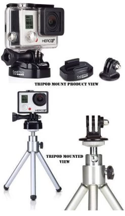 GENUINE BRAND GoPro Tripod Mounts ABQRT-001 Suits All Gopro -Skateboard Equipment Store N454 4